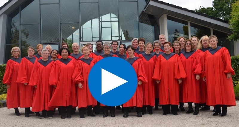 Optreden gospelkoor begraafplaats St. Petrus Banden, Den Haag